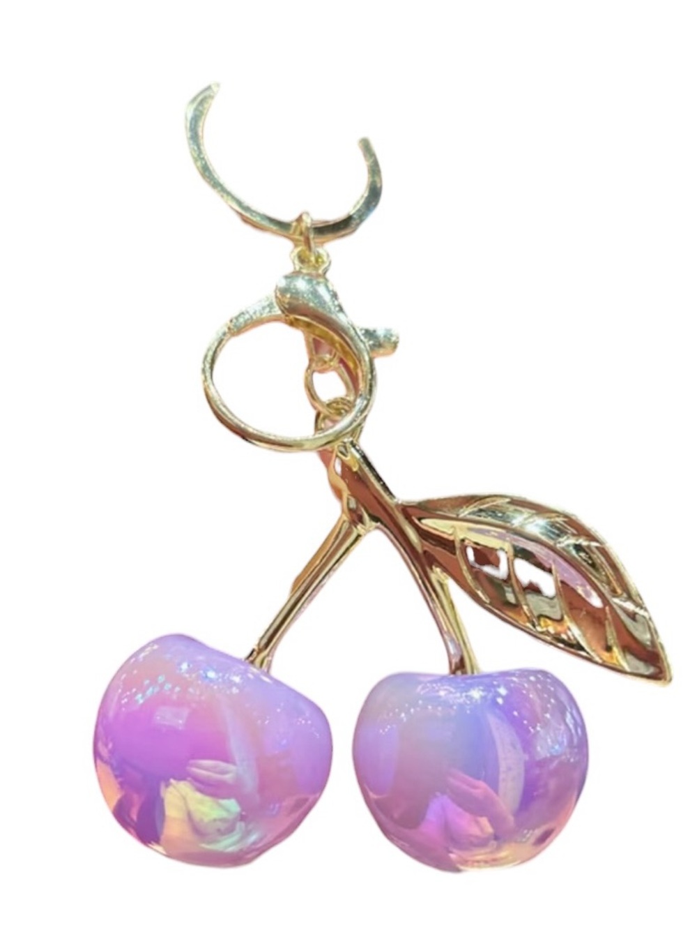 Cherry bag charms
